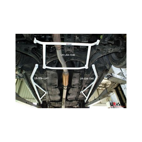 Bară rigidizare Toyota Carina II 87-92 2.0 Ultra-R Bară rigidizare "H-Brace" podea față - 4-puncte | race-shop.ro