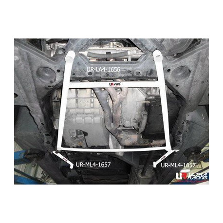 Bară rigidizare Mercedes A-Class 97-05 A160 Ultra-R Bară rigidizare "H-Brace" podea față - 4-puncte | race-shop.ro