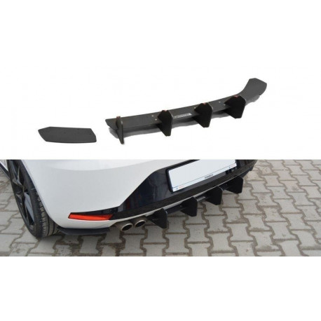 Body kit și tuning vizual Difuzor bară spate SEAT LEON III FR | race-shop.ro