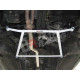 Bară rigidizare Toyota Carina E 92-98 1.6 Ultra-R Bară rigidizare "H-Brace" podea față - 4-puncte | race-shop.ro