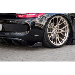MAXTON DESIGN prelungiri laterale bară spate pentru Porsche Cayman Mk2 981C, fibră de sticlă amorsată