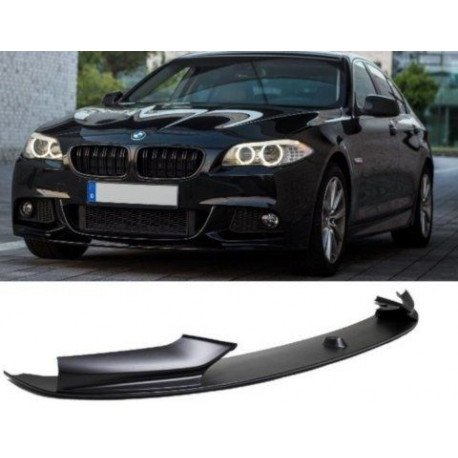 Body kit și tuning vizual Prelungire bară față, splitter Sport-Performance Black Matt pentru BMW 5 Series F10 F11 cu M-Package | race-shop.ro