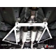 Bară rigidizare Nissan 370Z /Infiniti G37 Ultra-R 2-puncte Bară podea mijloc 1447 | race-shop.ro
