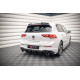 Body kit și tuning vizual MAXTON DESIGN difuzor bară spate pentru Volkswagen Golf 8 GTI (evacuare 1+1) | race-shop.ro