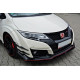 Body kit și tuning vizual MAXTON DESIGN prelungire bară față pentru HONDA CIVIC IX TYPE R, V1 | race-shop.ro