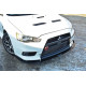Body kit și tuning vizual Prelungire bară față V.1 Mitsubishi Lancer Evo X | race-shop.ro