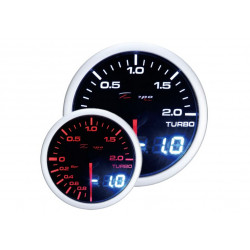 Ceas indicator presiune turbo DEPO Racing - Seria Dual view