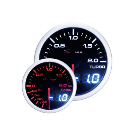 DEPO Dual View 52mm Ceas indicator presiune turbo DEPO Racing - Seria Dual view | race-shop.ro