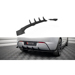 Difuzor bară spate Street Pro pentru + Prelungiri laterale Opel Astra GTC OPC-Line J