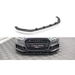 Prelungire lip, splitter bară față Street Pro pentru Audi S3 Sportback 8V Facelift