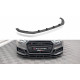 Body kit și tuning vizual Prelungire lip, splitter bară față Street Pro pentru Audi S3 Sportback 8V Facelift | race-shop.ro