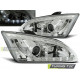 Iluminare auto Faruri Ford Focus II 09.04-01.08 lumină de zi crom | race-shop.ro