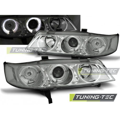 Iluminare auto Faruri Honda Accord 94-97 Angel Eyes crom (SUA) | race-shop.ro
