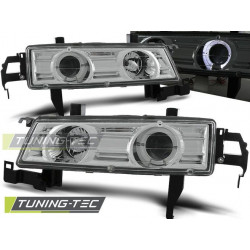 TUNING-TEC faruri (Angel Eyes) pentru HONDA PRELUDE 02.92 - 01.97 (H3/H1), crom