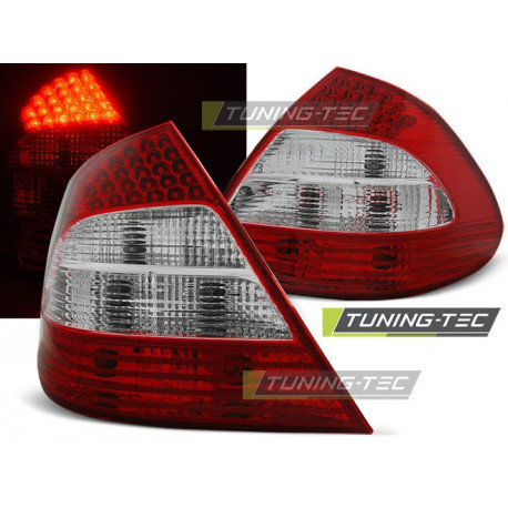 Iluminare auto Stopuri led roșu alb pentru Mercedes W211 E-Class 03.02-04.06 | race-shop.ro