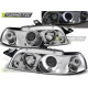 Iluminare auto Faruri Fiat Punto 1 11.93-09.99 Angel Eyes crom | race-shop.ro