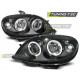 Iluminare auto Faruri Citroen Saxo 09.99-06.03 Angel Eyes negru | race-shop.ro