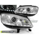 Iluminare auto Faruri Opel Zafira 04.99-06.05 lumină de zi crom | race-shop.ro