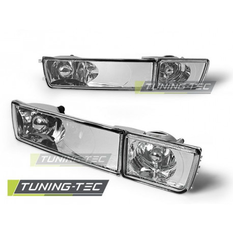 Iluminare auto Semnalizare cu lumini ceață crom pentru VW Golf 3 / Vento | race-shop.ro