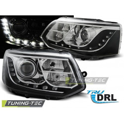 Faruri true DRL crom pentru VW T5 2010-2015