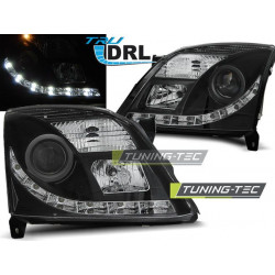 Faruri Opel Vectra C 04.02-08.05 DRL negru