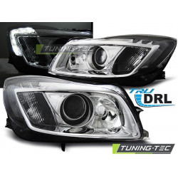 Faruri Opel Insignia 08-12 crom DRL
