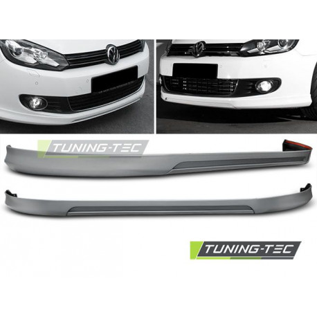 Body kit și tuning vizual Prelungire bară față VOTEX STYLE pentru VW Golf 6 | race-shop.ro