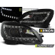 Iluminare auto Faruri xenon negre pentru Mercedes W204 07-10 | race-shop.ro