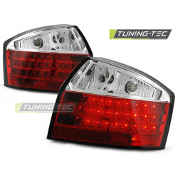 TUNING-TEC stopuri LED pentru AUDI A4 10.00-10.04, roșu-alb