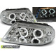 Iluminare auto Faruri Angel Eyes crom pentru VW Passat 3BG 09.00-03.05 | race-shop.ro
