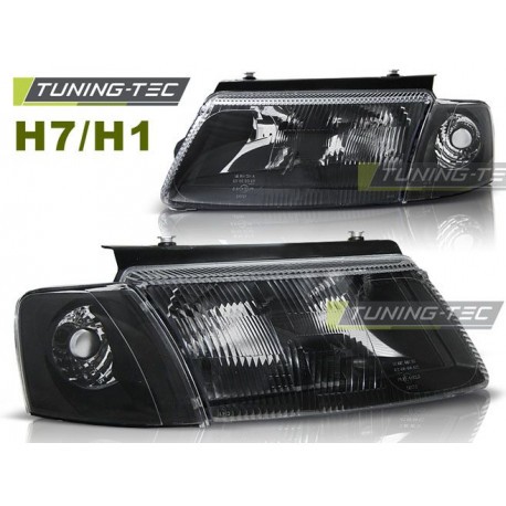 Iluminare auto Faruri negre pentru VW Passat B5 3B 11.96-08.00 | race-shop.ro