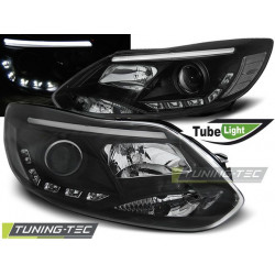 Faruri Ford Focus MK3 11- 10.14 tube lightS negru