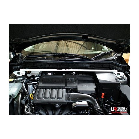 Bară rigidizare Mazda 3 BL 09+ UltraRacing Bară rigidizare sus amortizor fată RHD 1224 | race-shop.ro