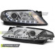Iluminare auto Faruri Renault Laguna 2 01-03.05 lumină de zi crom | race-shop.ro