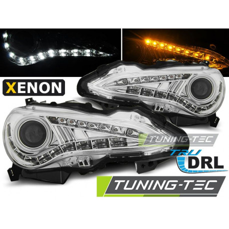 Iluminare auto Faruri Toyota GT86 12-16 crom DRL | race-shop.ro