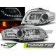 Iluminare auto Faruri tube light crom pentru Audi A4 B7 11.04-03.08 | race-shop.ro