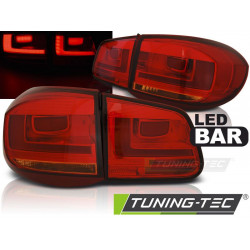 Stopuri led bar roșu pentru VW Tiguan 07-07.11 roșu led bar