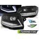 Iluminare auto Faruri tube light DRL negru crom pentru VW T6 15-19 | race-shop.ro