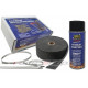 Spray impregnate Thermotec set: 2x bandă adezivă + spray impregnant + coliere inox | race-shop.ro