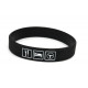 Rubber wrist band Eat Sleep Drive brățară silicon (neagră) | race-shop.ro