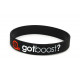 Rubber wrist band Got Boost? brățară silicon (neagră) | race-shop.ro