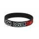 Rubber wrist band JDM Lover brățară silicon (neagră) | race-shop.ro