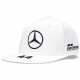 Sepci, Căciuli Șapcă Mercedes AMG Petronas F1 Lewis Hamilton 44, albă | race-shop.ro