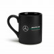 Promoționale și cadouri Cană Mercedes AMG PETRONAS F1, neagră | race-shop.ro