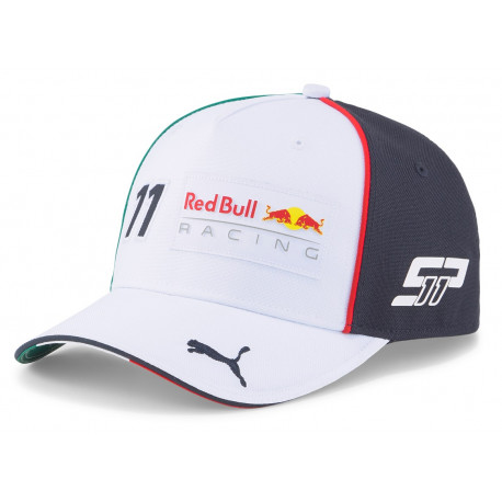Sepci, Căciuli Șapcă Sergio Perez Red Bull Racing, albă | race-shop.ro