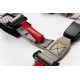 Centuri de siguranță și accesorii Centuri de siguranță în 4 puncte RACES Tuning series, 2" (50mm), gri | race-shop.ro