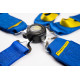 Centuri de siguranță și accesorii Centuri de siguranță în 5 puncte RACES Motorsport series, 3" (76mm), albastre | race-shop.ro