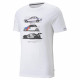 Tricouri Tricou BMW Motorsport Graphic M, alb | race-shop.ro