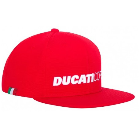 Sepci, Căciuli Ducati Racing sapca cozoroc plat, roșu | race-shop.ro