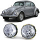 Iluminare auto RACES faruri pentru VW Beetle + Convertible 73 (H4), transparent, crom | race-shop.ro